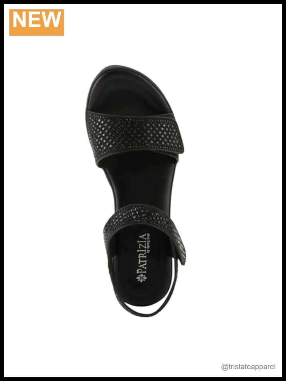 PATRIZIA Shine Platform Heels with Crystal-Adorned Straps and Microsuede Upper